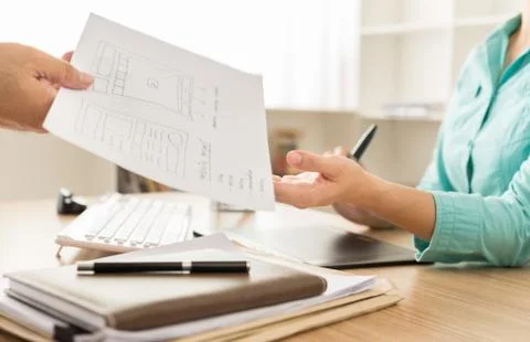 Web designer Stock Photos