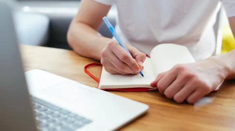 Web designer working on website layout Stock Footage 49955852