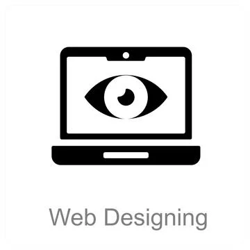 Web Designing Illustrazione stock