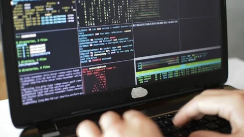 Web developer coding and programming web digital network. web development Stock Footage 178487202