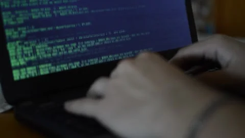 Web developer coding and programming internet digital network. web develope Stock Footage 192311764