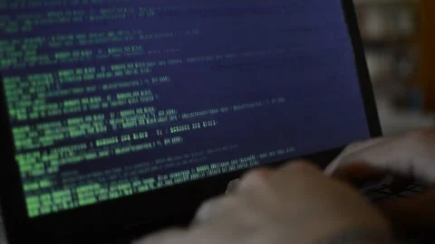Web developer coding and programming internet digital network. web develope Stock Footage 192312715