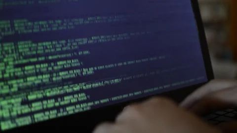 Web developer coding and programming internet digital network. web develope Stock Footage 192312946