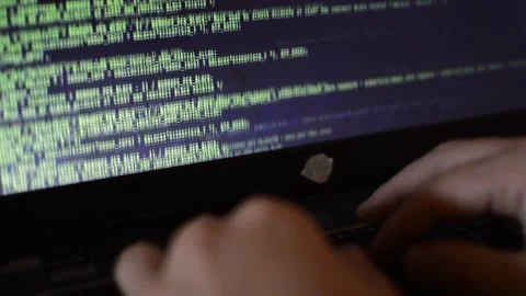 Web developer coding and programming internet digital network. web develope Stock Footage 192313355