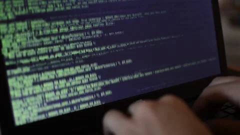 Web developer coding and programming internet digital network. web develope Stock Footage 192313466