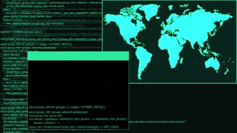 Web Developer. Computer Code. Programming. Coding. , Cyber Attack Stock Footage 157486321