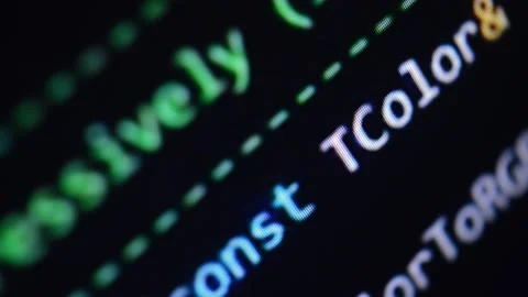 Web developer programming code. network coding on computer Stock Footage 202521995