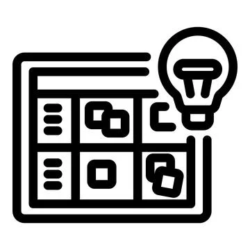 Web developer is programming software with creative idea icon Illustrazione stock