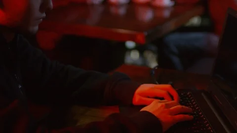 Web Developer Working on PC Stock Footage 105288301