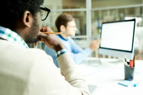 Web Developers Planning Project 库存照片