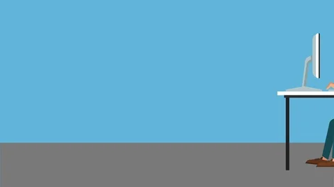 Web developers working HD animation Stock Footage 88837979