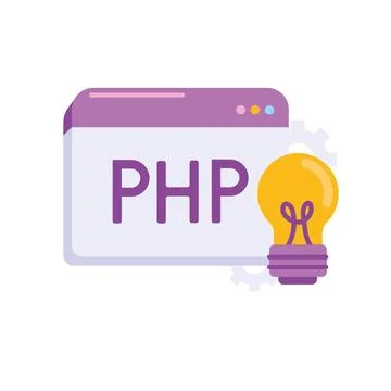 Web development coding and programming Stock-Illustration