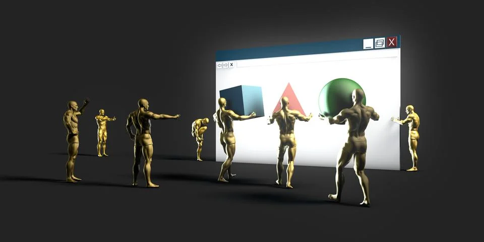 Web Development Company Illustrazione stock