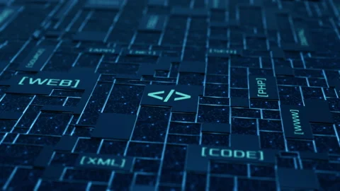Web development concept Stock Footage 166083808