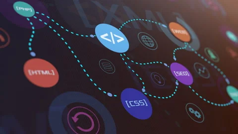 Web development concept Stock Footage 166202249