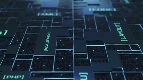 Web development concept Stock Footage 166722434