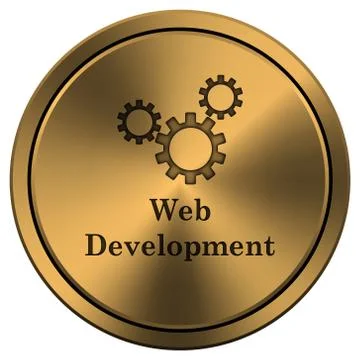 Web development icon Illustrazione stock
