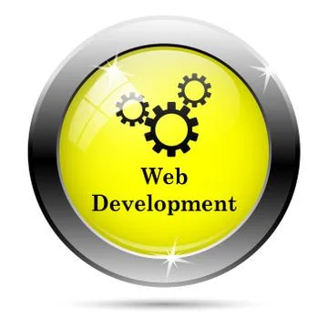 Web development icon Illustrazione stock
