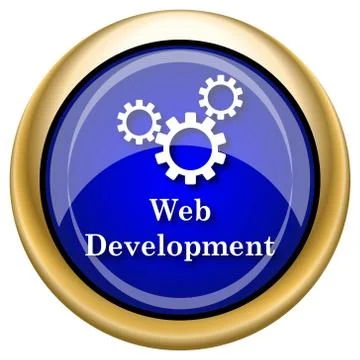 Web development icon Illustrazione stock