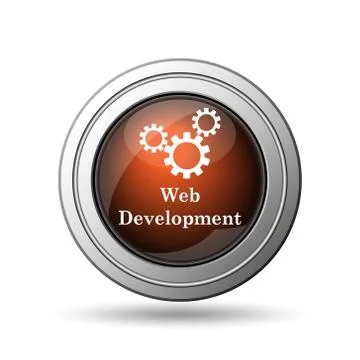 Web development icon Illustrazione stock