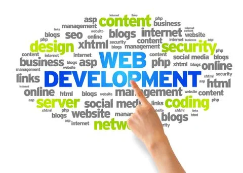 Web development Stock Illustration
