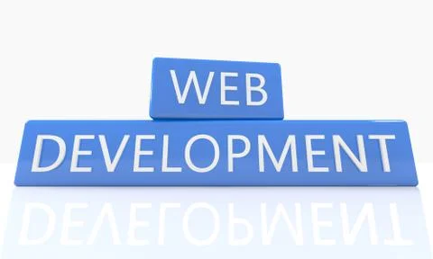 Web development 스톡 일러스트