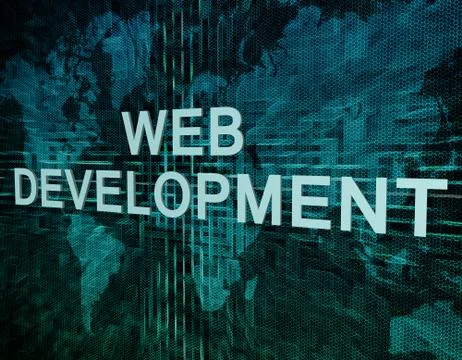 Web development 스톡 일러스트