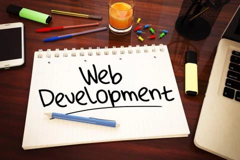 Web Development 스톡 일러스트