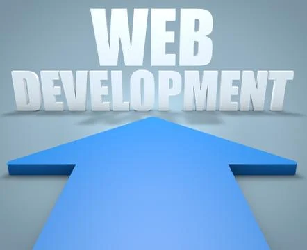 Web Development Illustrazione stock