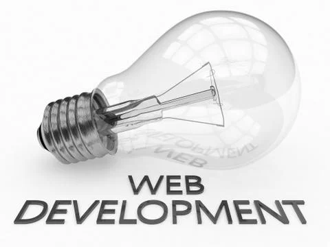 Web Development Illustrazione stock