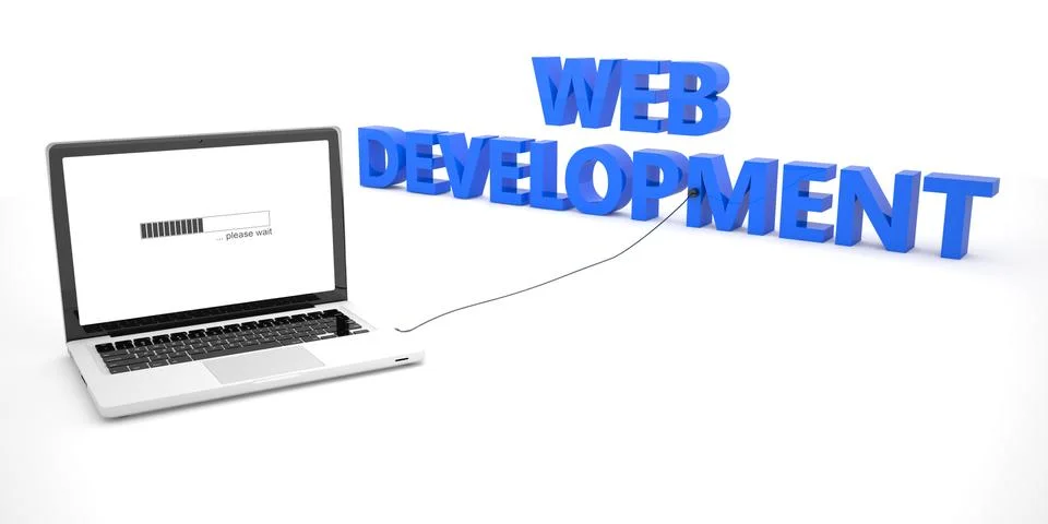 Web Development 스톡 일러스트