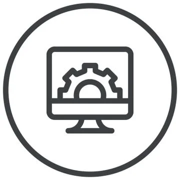 Web Development Stock Illustration