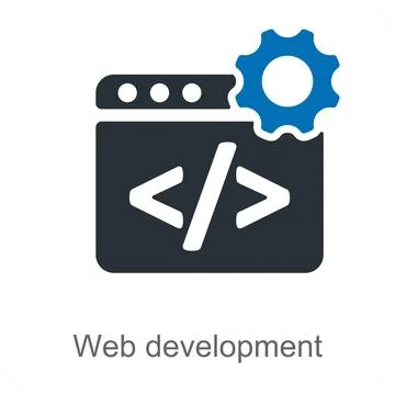 Web Development Stock Illustration