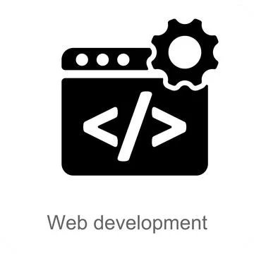 Web Development 스톡 일러스트
