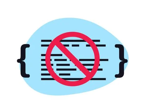 Web development with no-code concept illustration. Build software and websites Stock Illustration