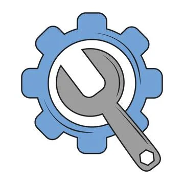 Web development support creation digital software Illustrazione stock