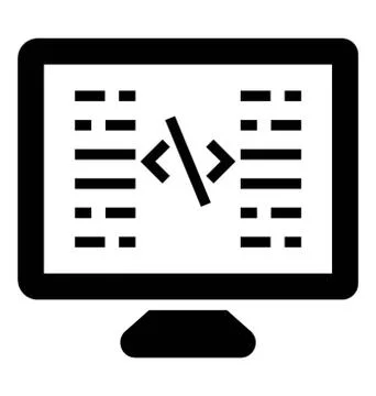 Web Development Vector Illustrazione stock