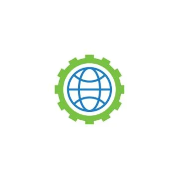 Web development vector logo design template 스톡 일러스트