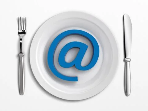 Web dish Stock Illustration