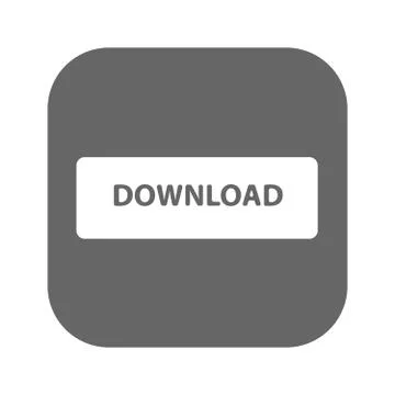 Web download icon, buttons Stock Illustration