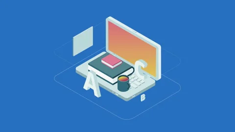 Web Education Concept Vídeo Stock 104705693