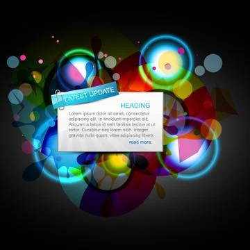 Web element Stock Illustration