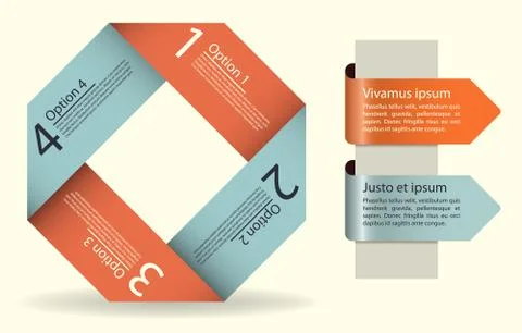 Web elements Stock Illustration