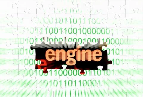 Web engine Stock Illustration