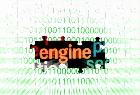 Web engine Stock Illustration