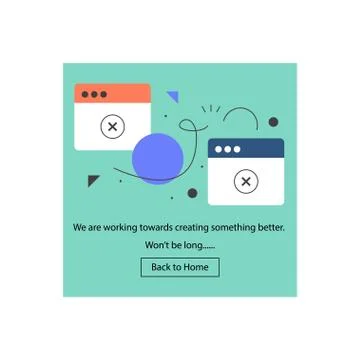 Web flat color icon Ilustración de archivo