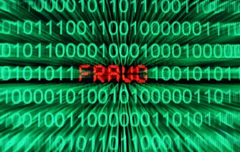 Web fraud  concept Stock Illustration