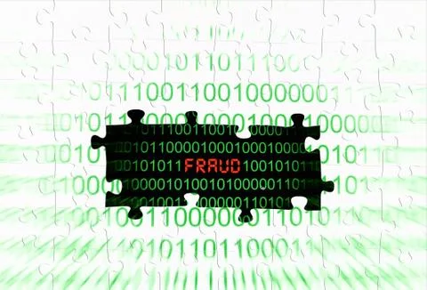 Web fraud  concept Stock Illustration