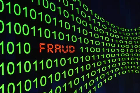 Web fraud Stock-Illustration