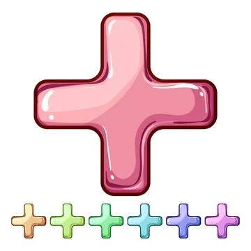 Web glass button cartoon vector graphic 스톡 일러스트